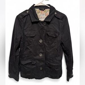 Vintage Old Navy Women's Utility Jacket in Black